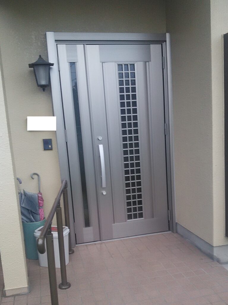 栃木市 T様邸 玄関ドア交換工事