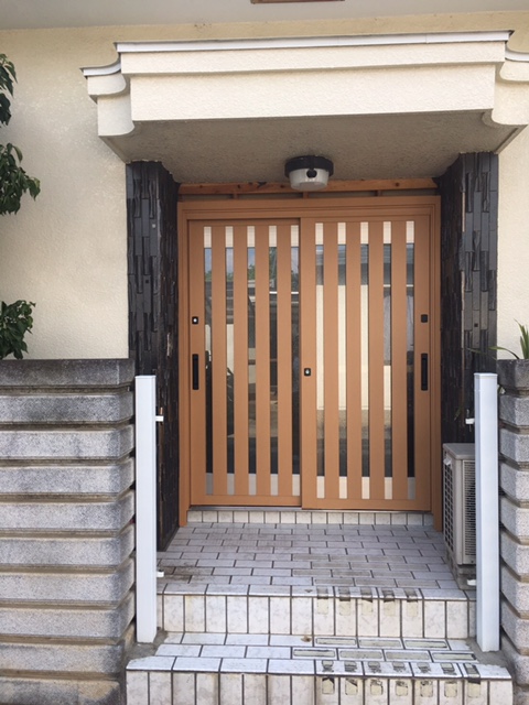 茨城県 古河市 T様邸 玄関引戸交換工事