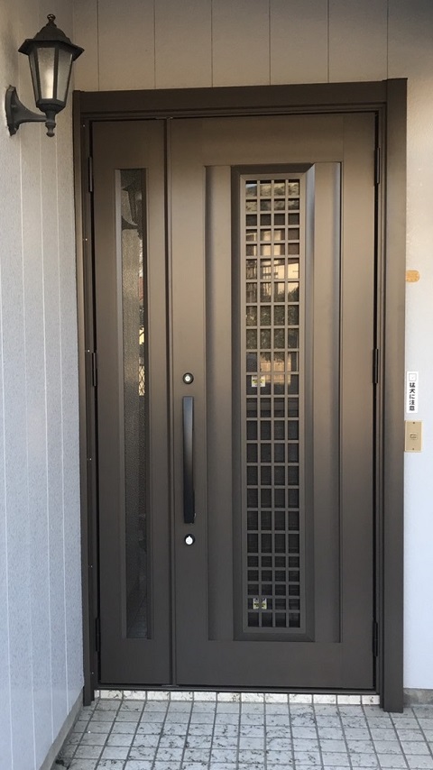 栃木市 O様邸 玄関ドア交換工事