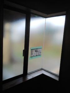 リンテックのフィルム貼り工事施工後