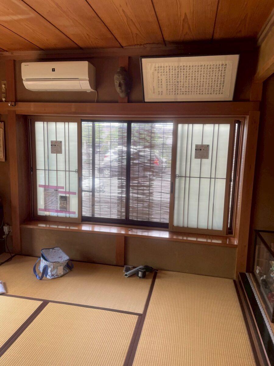 補助金を利用して、和障子を内窓へリフォーム！