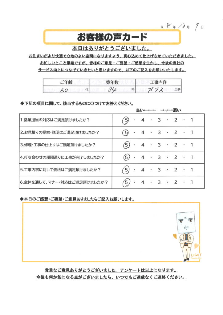 小山市 T様のお声